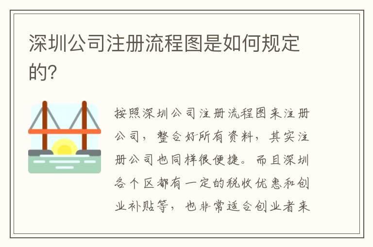 深圳公司注冊(cè)流程圖是如何規(guī)定的？
